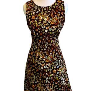 VTG BYER TOO! 90’s VTG Classic Floral Dress Casual Preppy Grunge Whimsygoth 7 ?